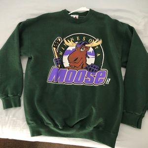 Vintage Minnesota Moose pullover